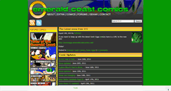 Desktop Screenshot of emeraldcoastcomics.net